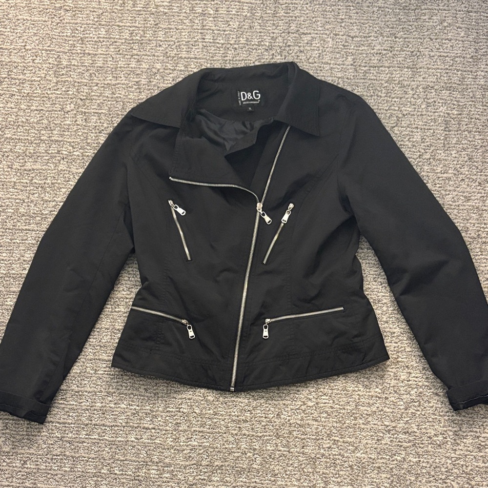 D&G Women's Sleek Black Jacket